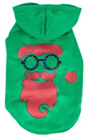 Light-Up Cool Santa Shades Hooded Sweater Costume