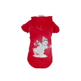 Light-Up Snowman Hooded Sweater Costume
