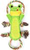 Green Crinkle Rope Tug Toy