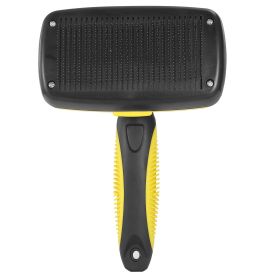 Self-Cleaning Slicker Brush – One-Button Release