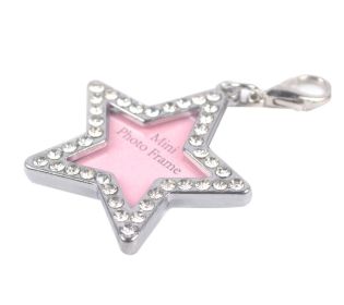 Rhinestone Star ID Tags – Writable 3-Pack