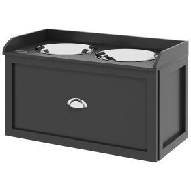 Large Dog Feeding Station – Storage Drawer