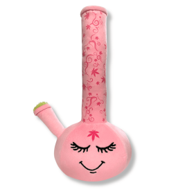 Harmony Bong Squeaky Plush Toy – Pink Design
