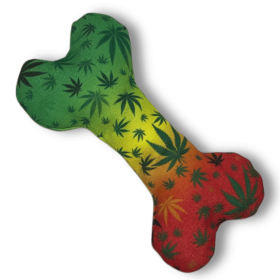 Stoned to da Bone Canvas Toy – Rasta Bone