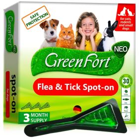 Natural Flea & Tick Drops – Topical Prevention