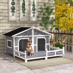 Cabin-Style Dog House – Large Breed