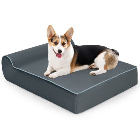 Orthopedic Bed with Headrest – Premium Memory Foam