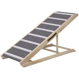 Adjustable Height Dog Ramp – 4 Settings Up to 23.5"