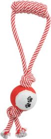 Pull-Away Rope and Tennis Ball Toy