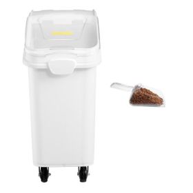 80L Airtight Rolling Food Storage Bin