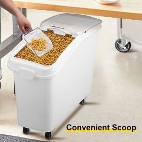 100L Airtight Rolling Food Storage Bin