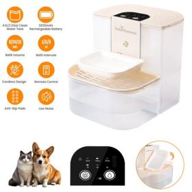 Smart Cordless Water Fountain, Beige