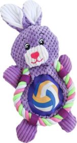 Roper Sport Bunny Tug Toy - Purple