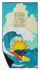 Pekingese Beach Towel in Black