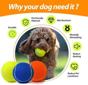 Giant Tennis Ball Duo for Dogs, Green