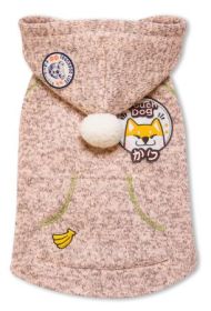 Hippie Pompom Sleeveless Hooded Sweater