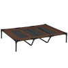 XL Elevated Dog Bed with Carry Bag, Tan