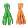 No-Stuffing Squeaky Octopus Duo (2-Pack)