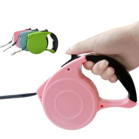Retractable Walking Leash (Color / Size: Green / One-Size)