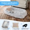 Oversized Faux Fur Cuddle Bed for You and Your Pup