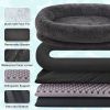 Oversized Faux Fur Cuddle Bed for You and Your Pup