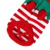 Holiday Turtleneck Sweater in Snowman or Furball Stripes