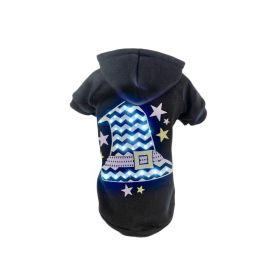 LED Light-Up Hooded Costume Sweater (size: X-Small - (Fbpbkxs))