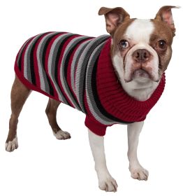Weekend Cable Knit Turtleneck Sweater (size: medium)
