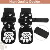 Anti-Slip Traction Dog Socks with Reflective Straps