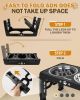 Adjustable Elevated Dog Bowl Set with Non-Slip Mat