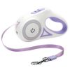 Retractable LED Leash for Nighttime Adventures