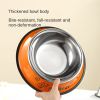 Anti-Skid Stainless Steel Dog Bowl