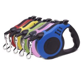 Retractable Walking Leash #2 (Color / Size: Deep Sky Blue / S)