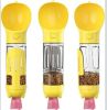 4-in-1 Travel Water Bottle & Feeder Set