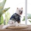 Tropical Print Summer Shirt for Small Dogs