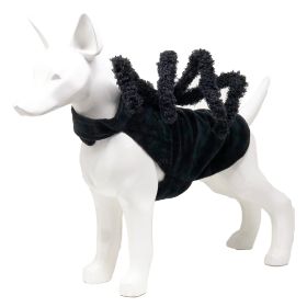 Creepy Webs Spider Costume Hoodie (Color / Size: Black / X-Large)