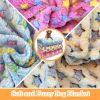 Cozy Paw-Print Fleece Blankets, Set of 3