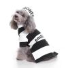 Striped Inmate Costume Uniform, 2-Piece Set