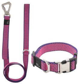 Escapade 2-in-1 Convertible Leash & Collar (Color / Size: Pink / Medium)