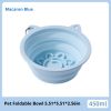3-in-1 Collapsible Travel Bowl with Hook