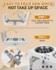 Adjustable Elevated Dog Bowl Set with Non-Slip Mat