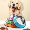 Anti-Skid Stainless Steel Dog Bowl