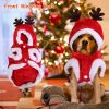 Santa Reindeer Christmas Dog Costume