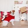 Santa Reindeer Christmas Dog Costume