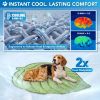 Reversible Ginkgo Leaf Cooling Mat