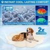 Leaf-Shaped Cooling Mat for Dogs