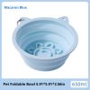 3-in-1 Collapsible Travel Bowl with Hook