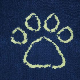 Dirty Dog Door Mat in Mocha Brown (Color / Size: Marine/Lime Green / Medium)