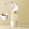 Portable Water Bottle with Feeding Cup for Walks