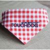 Plaid Print Velcro Bandana